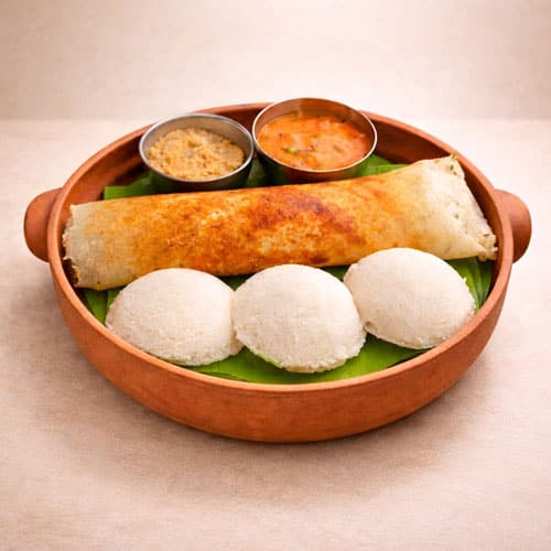 Soft Idly & Crispy Dosai
