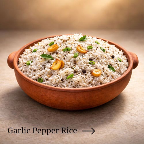 Garlic Pepper Rice
